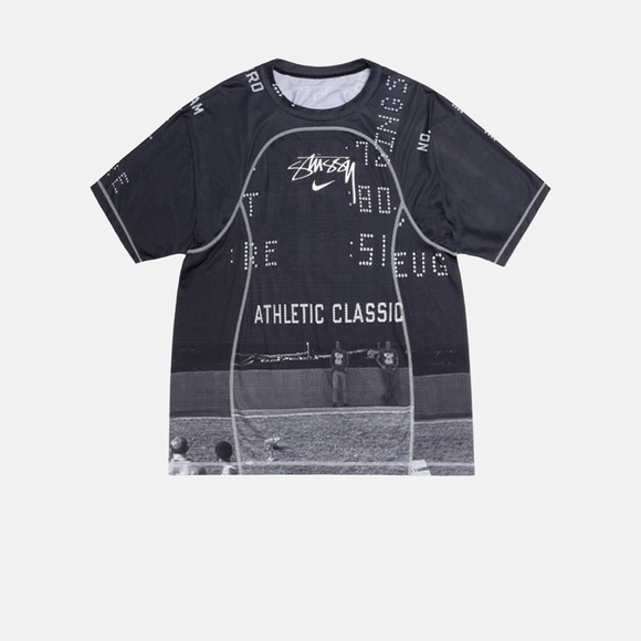 Stussy X Nike UV Crew Black - Picture 1 of 5